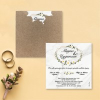 Beren Kare Davetiye Modelleri Beren Kare Davetiye Çeşitleri